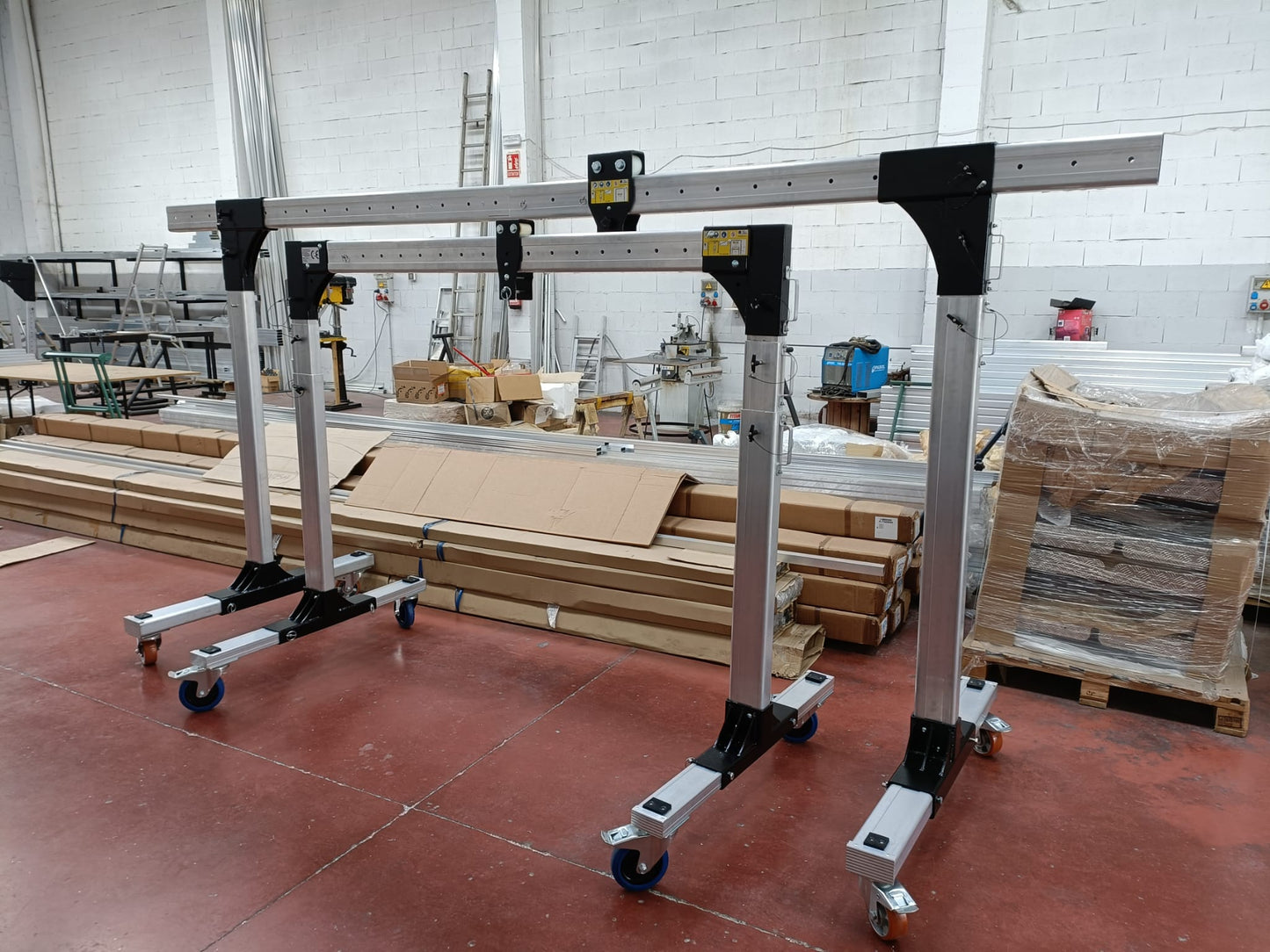 PET 500/1000 - ALUMINUM TEMPORARY LIFTING GANTRY CRANE