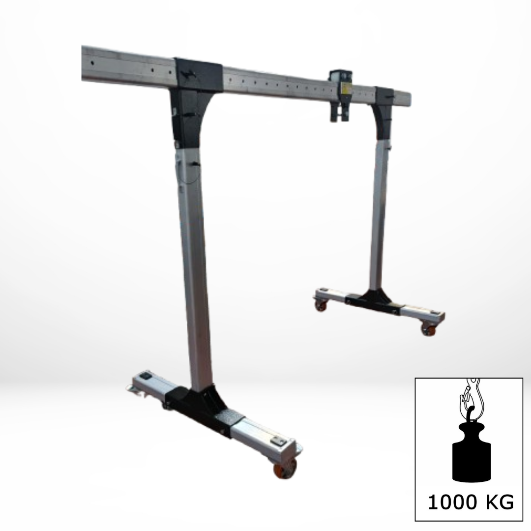 PET 1.000 - ALUMINUM TEMPORARY LIFTING GANTRY CRANE