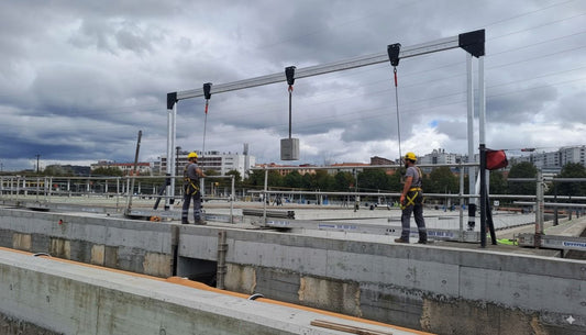 PÓRTICOS DE MEDIDAS ESPECIALES LA EDAR( Estación Depuradora de Aguas Residuales)BILBAO