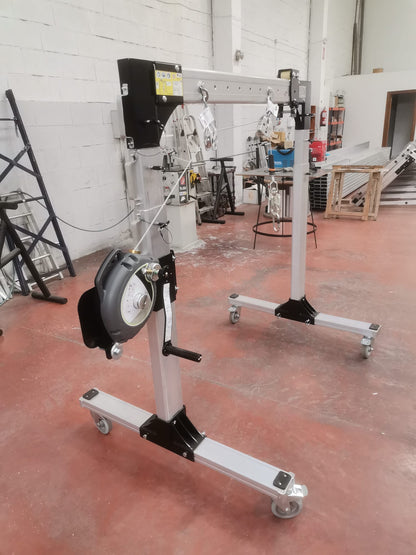 PET 500/1000 - TEMPORÄRER PORTALKRAN AUS ALUMINIUM