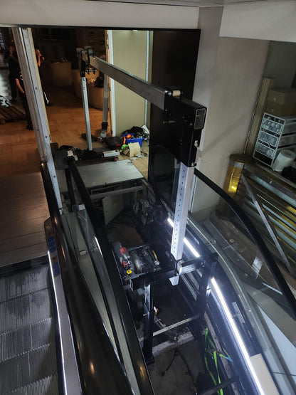 PET 1000 ESCALATOR ALUMINIUM GANTRY CRANE FOR ESCALATORS AND WALKWAYS